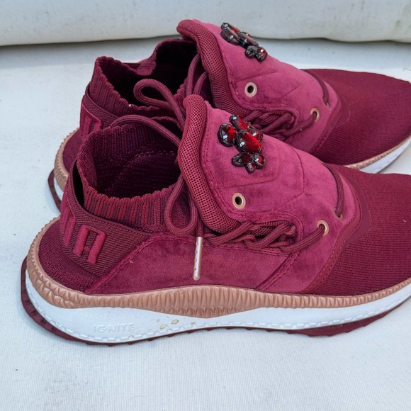Puma Tsugi Netfit Evoknit Red Running with Jewels! 7.5 - Picture 5 of 9